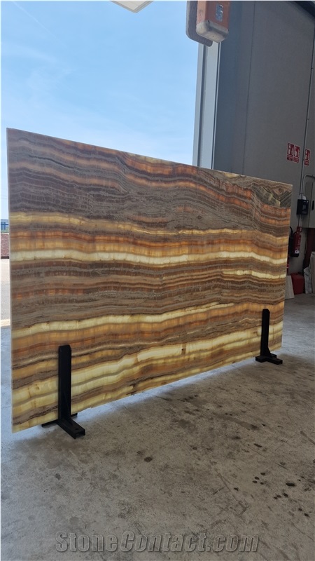 Rainbow Multicolor Onyx Slabs