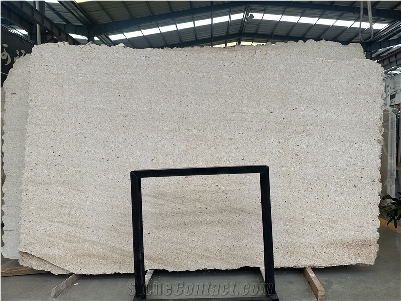 Spanish Sandstone Beige Big Grains Slabs