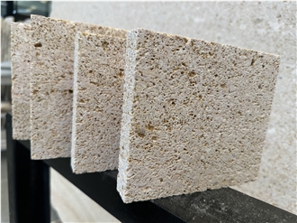 Spanish Sandstone Beige Big Grains Slabs