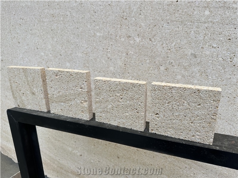 Spanish Sandstone Beige Big Grains Slabs