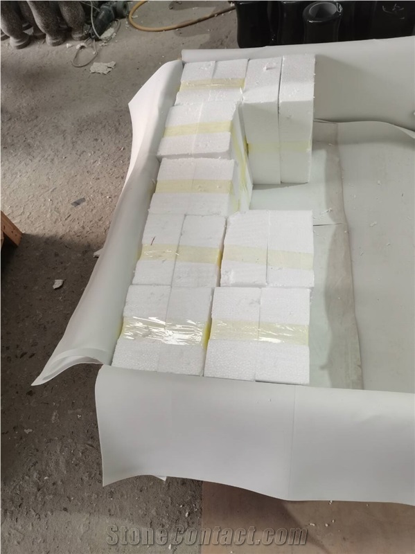 Bianco Carrara Marble  Monumental Candle