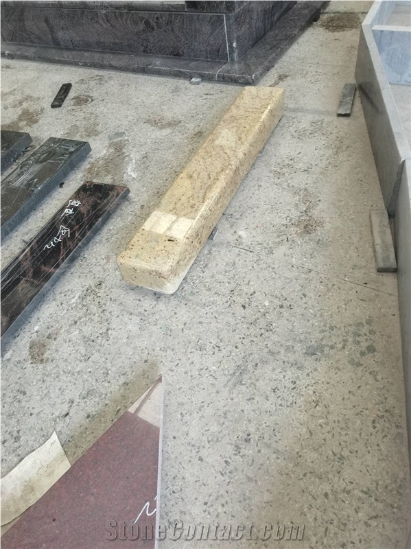 Kashmir Gold Granite Family Monument