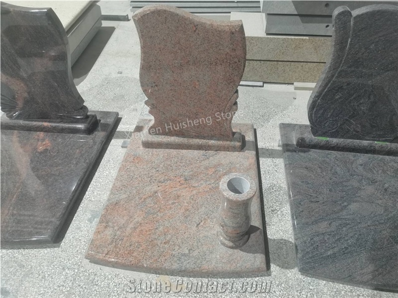 Multicolour Red Granite Monument