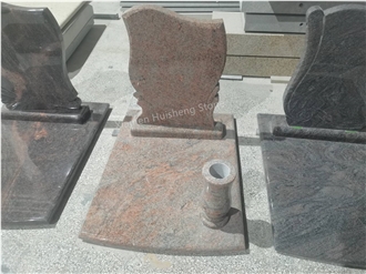 Multicolour Red Granite Monument