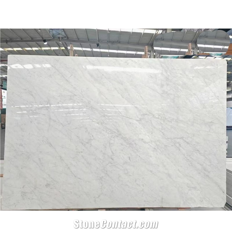 Italy Carrara White Marble Slabs