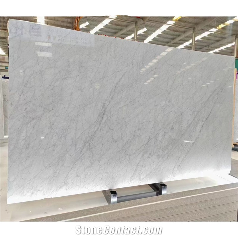 Italy Carrara White Marble Slabs