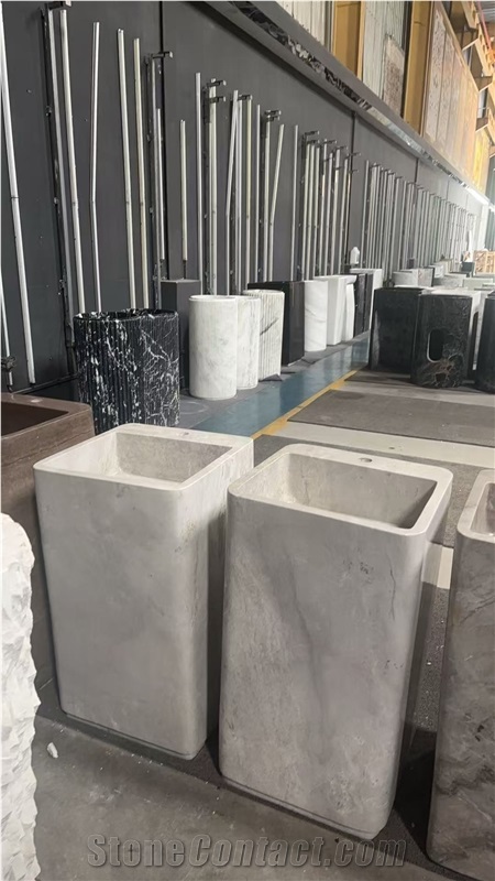Luxury Stone Jade Green Marble Wash Basins