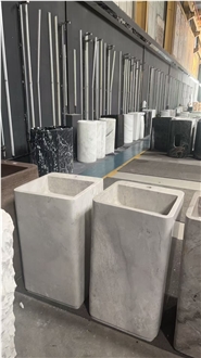 Luxury Stone Jade Green Marble Wash Basins