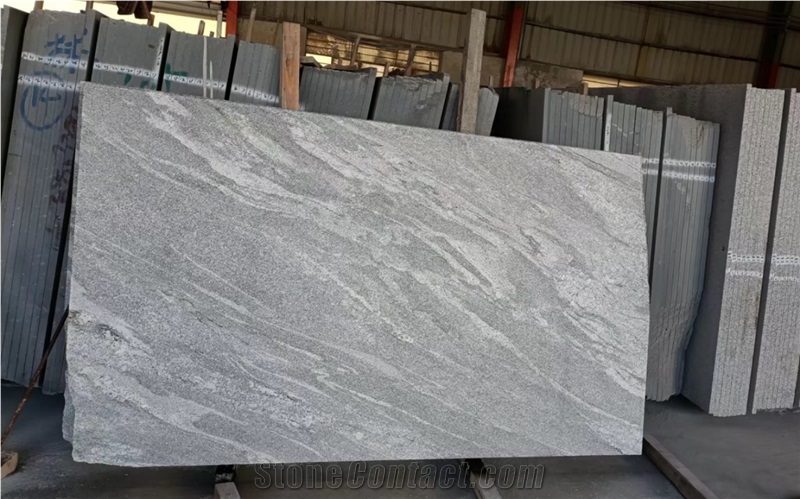 China Ash Grey Granite Slabs For Decoration