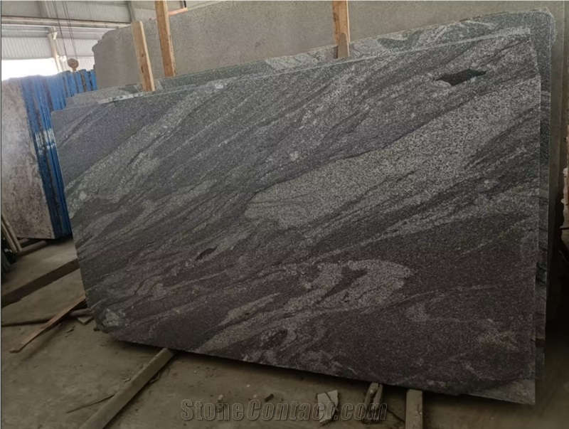 China Ash Grey Granite Slabs For Decoration