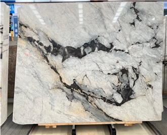 China Calacatta Iron White Marble Slabs