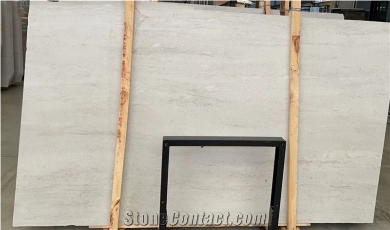 Ivory White Travertine Slabs For Decoration