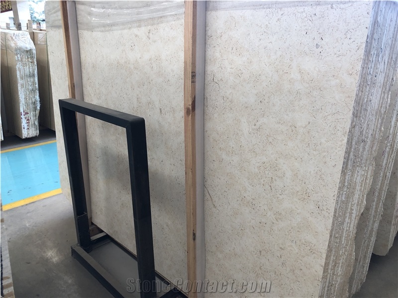 Israel Ramon Gold Limestone Slabs Floor Tile