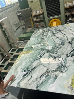North Korea Fantasy Green Marble Slabs