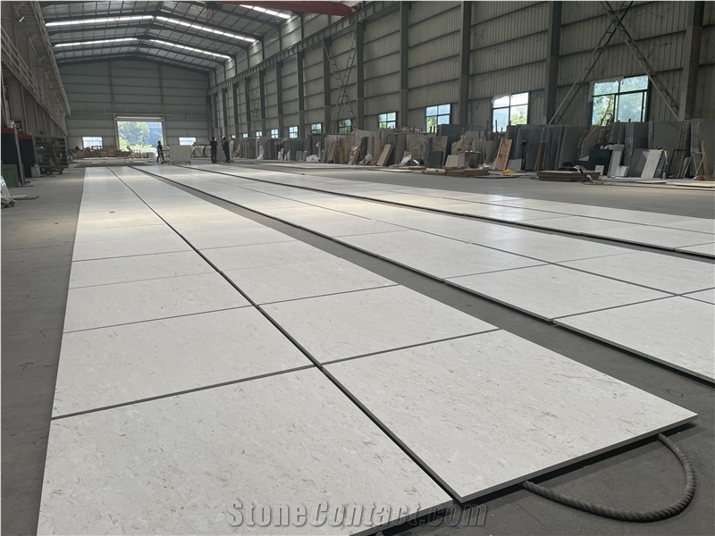 Shelly Beige Marble Floor Tiles