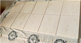 Shelly Beige Marble Floor Tiles