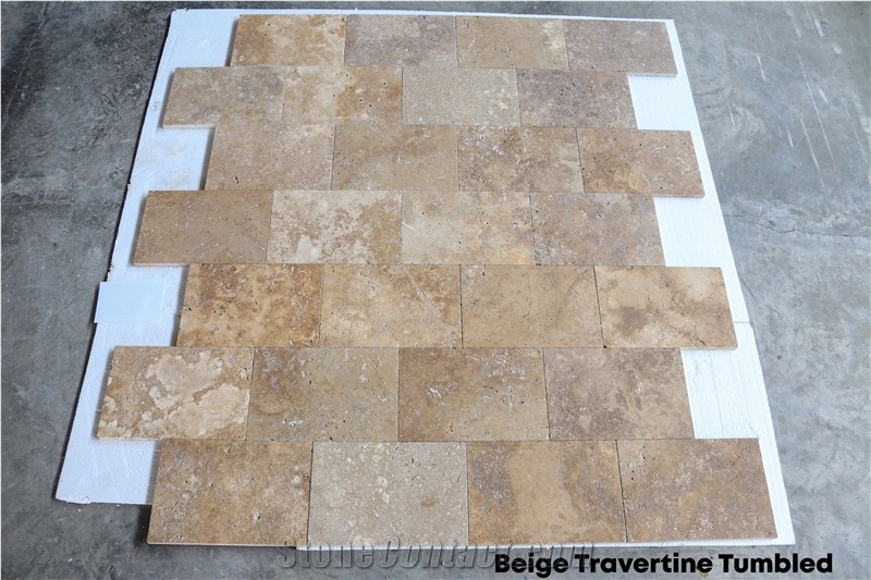 Natural Classic Beige Travertine Tiles