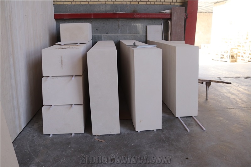 White Limestone Slabs