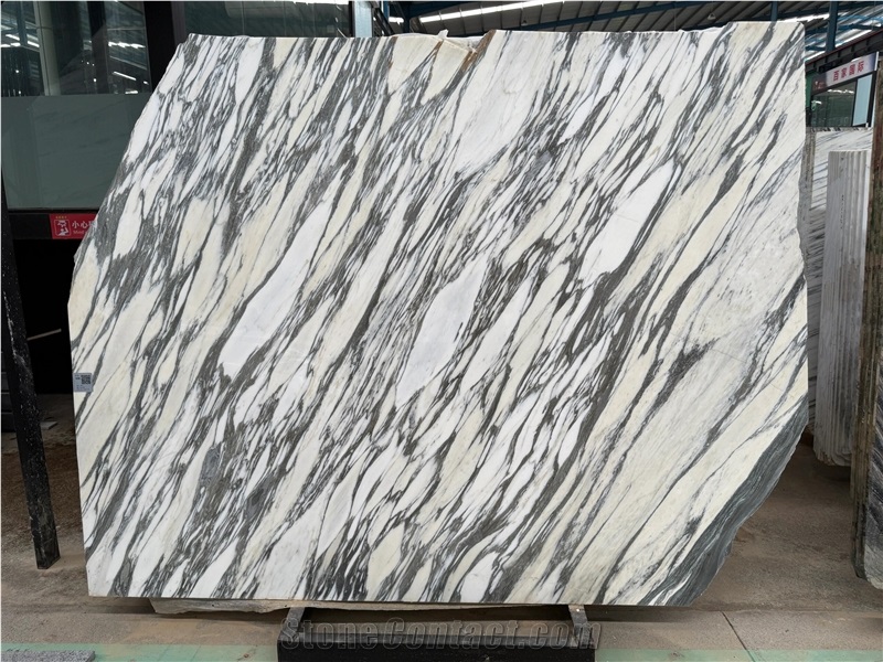 Arabescato Corchia Marble Slabs For Decor