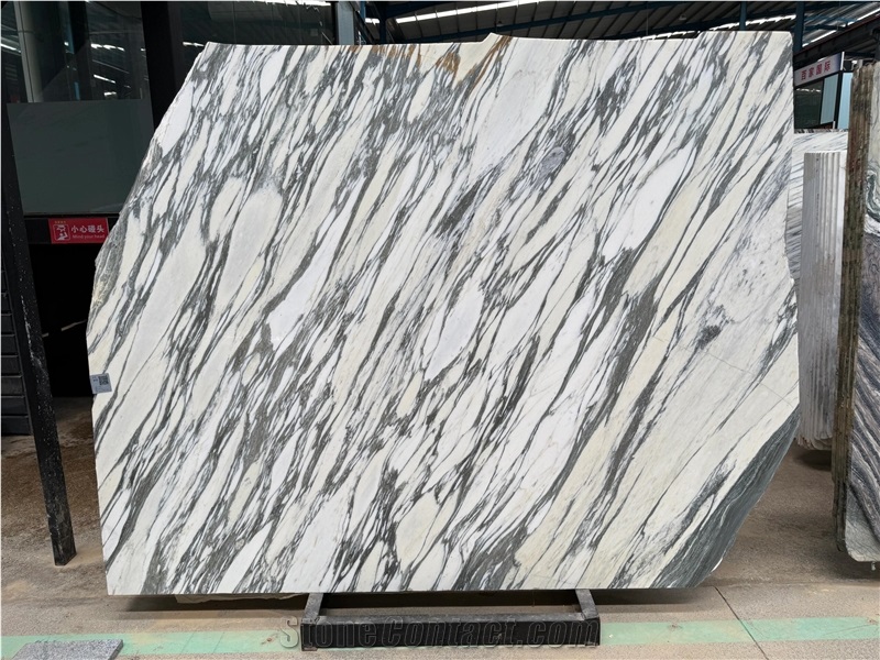 Arabescato Corchia Marble Slabs For Decor