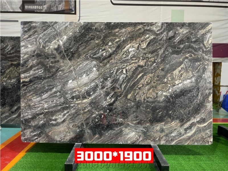 Arabescato Orobico Grigio Marble Slabs For Design