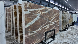 Azul Orientale Quartzite Slabs