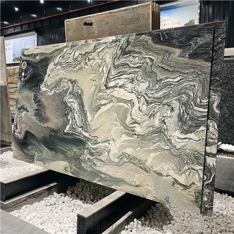 Explosion Blue Quartzite - Azul Explosion Quartzite Slabs