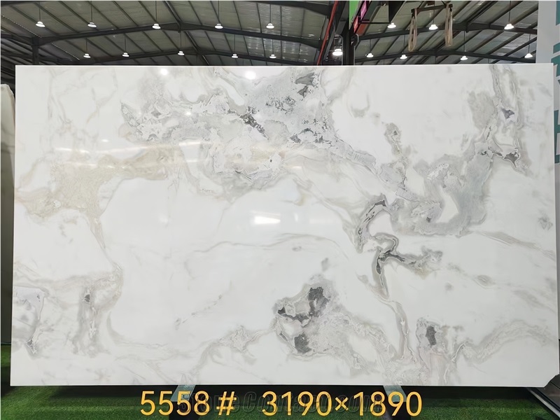 Fendi White Marble Slabs