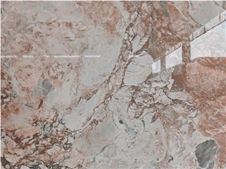 Four Seasons Pink Luxury Marble Slabs For Home Decoration