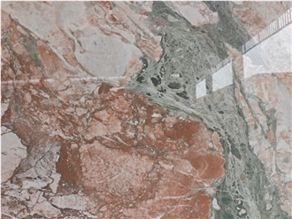Four Seasons Pink Luxury Marble Slabs For Home Decoration
