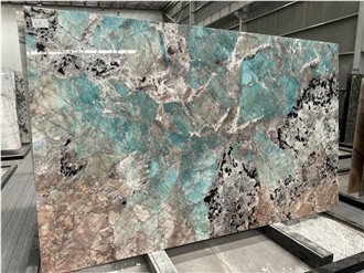 Tiffany Amazonite Quartzite Slabs