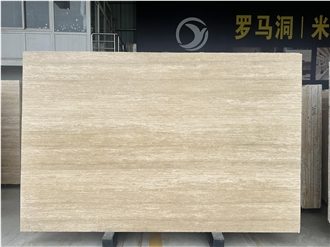 Travertino Romano Chiaro Slabs Travertino Romano Chiaro Slabs