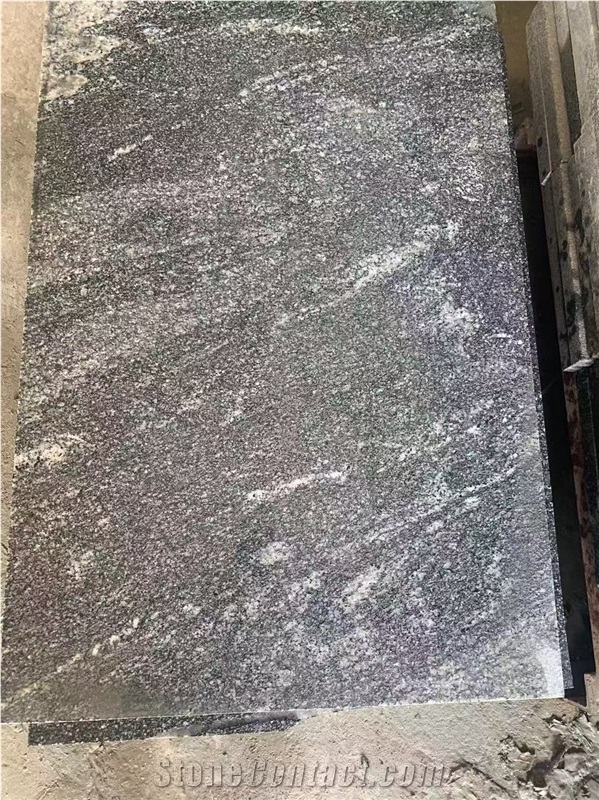 Black Granite With White Veins Water Wave Vein Granite Tiles