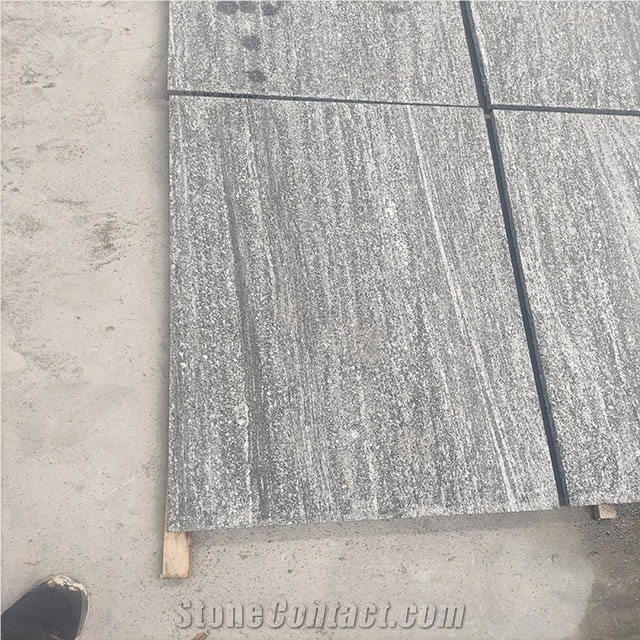 G302 Wood Grain Granite Sea Wave Grey Granite Slabs