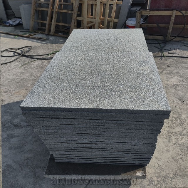 Hot Selling G654 New Zhangqiu Black Granite Tiles