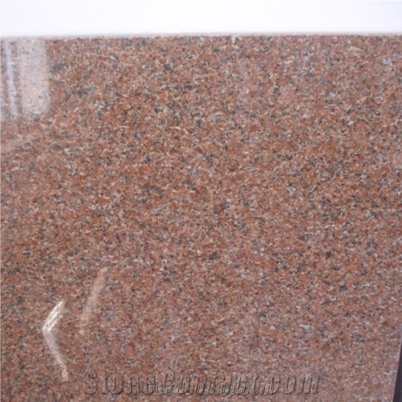 Solid And Sturdy Natural Stone G386-8 Red Granite Tiles