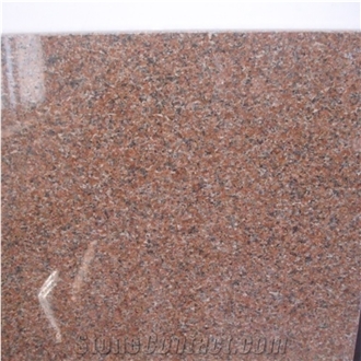 Solid And Sturdy Natural Stone G386-8 Red Granite Tiles