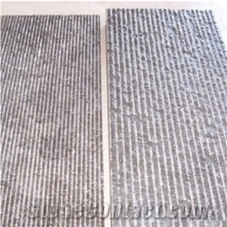Solid  Sturdy Grooved Bluestone China Blue Stone Tiles