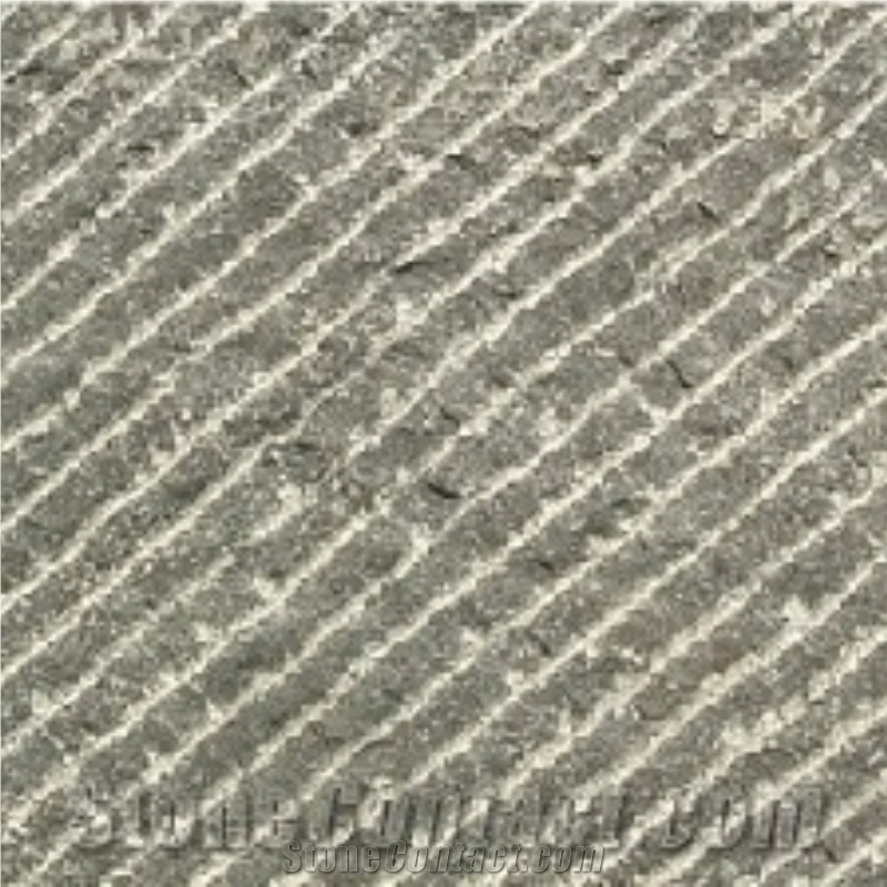 Solid  Sturdy Grooved Bluestone China Blue Stone Tiles