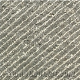 Solid  Sturdy Grooved Bluestone China Blue Stone Tiles