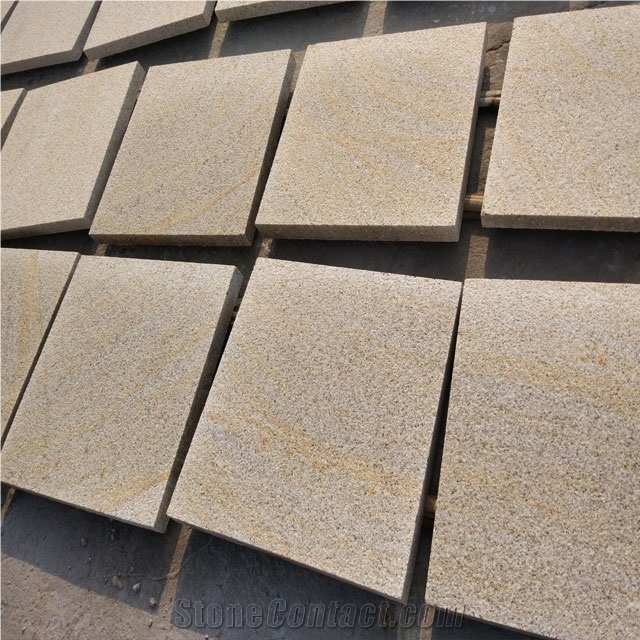 Yellow Rust Granite Slabs