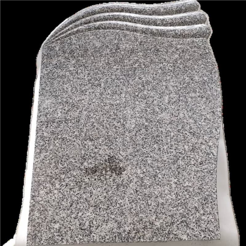High Quality Hainan G654 Black Granite Headstone