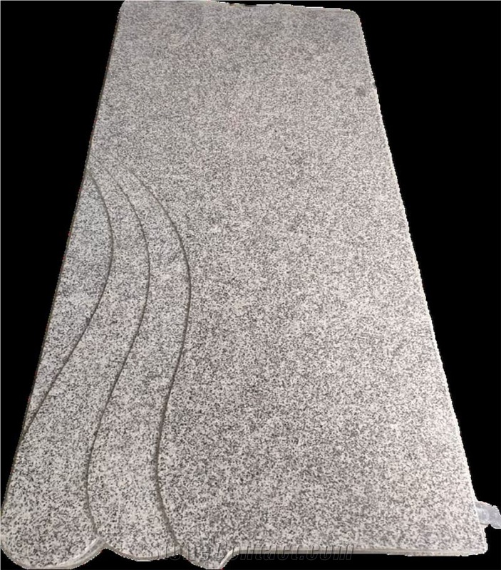 High Quality Hainan G654 Black Granite Headstone