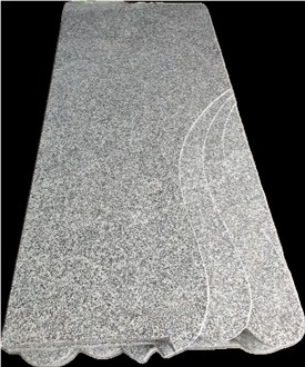 High Quality Hainan G654 Black Granite Headstone