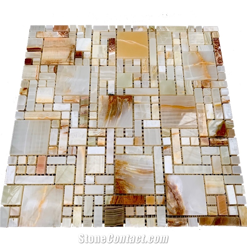 Colorful Nature Onyx  Mosaic Tiles