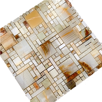 Colorful Nature Onyx  Mosaic Tiles