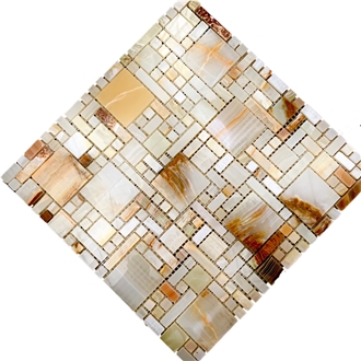 Colorful Nature Onyx  Mosaic Tiles
