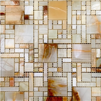 Colorful Nature Onyx  Mosaic Tiles