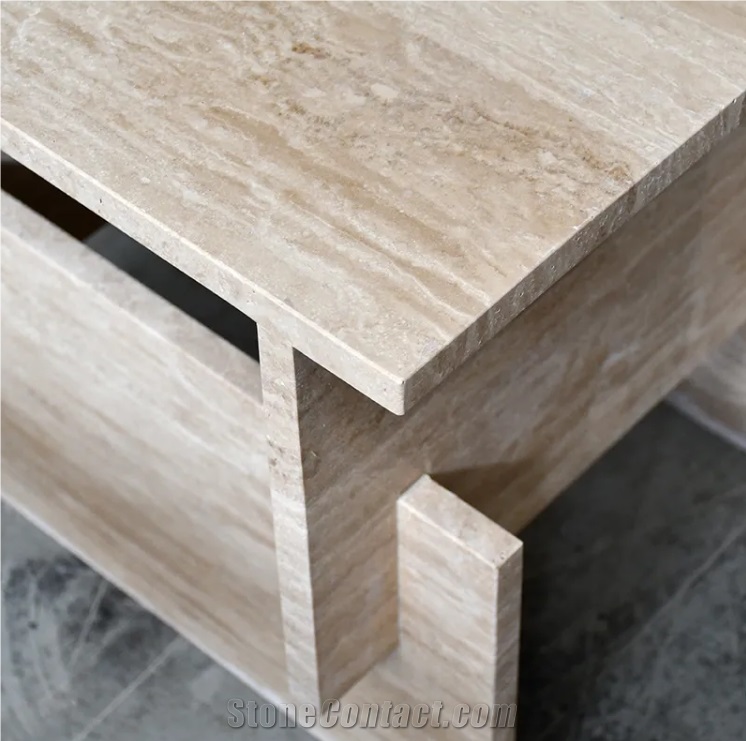 Custom Nature Travertine Furniture