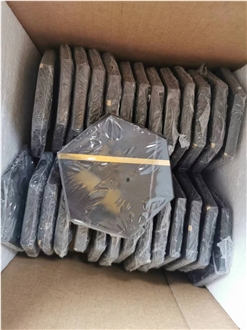 Green Marble Coasters For Cups